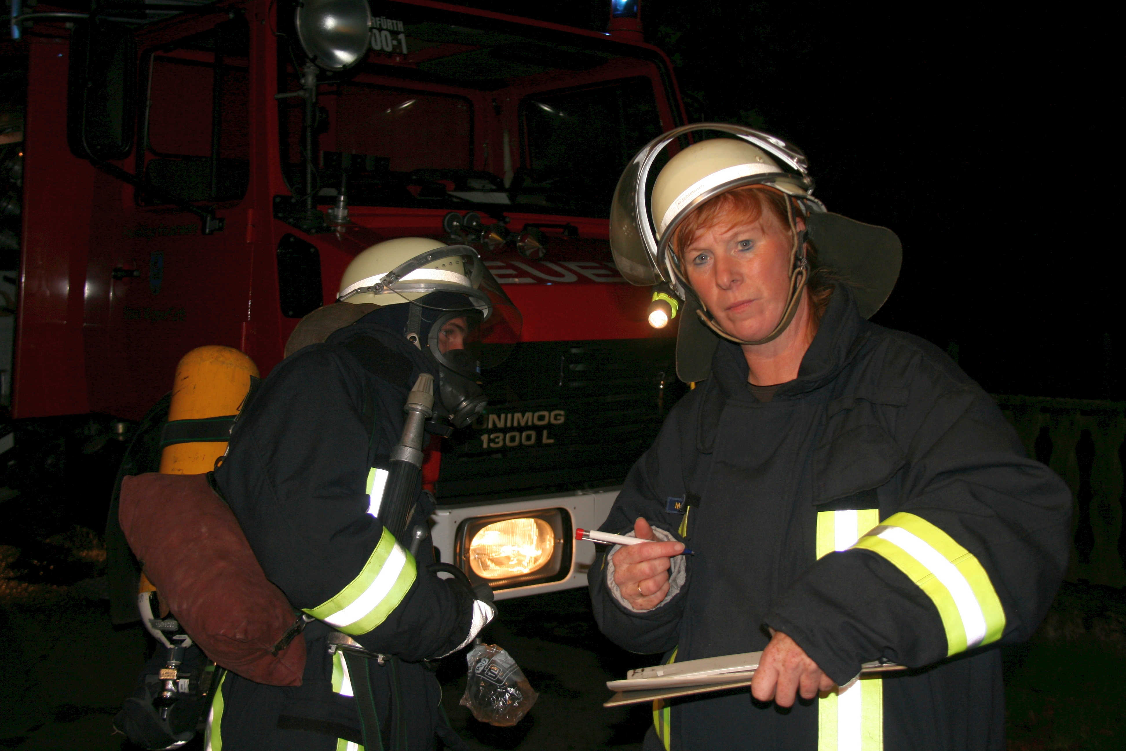 Frauen im Einsatz bei der Feuerwehr