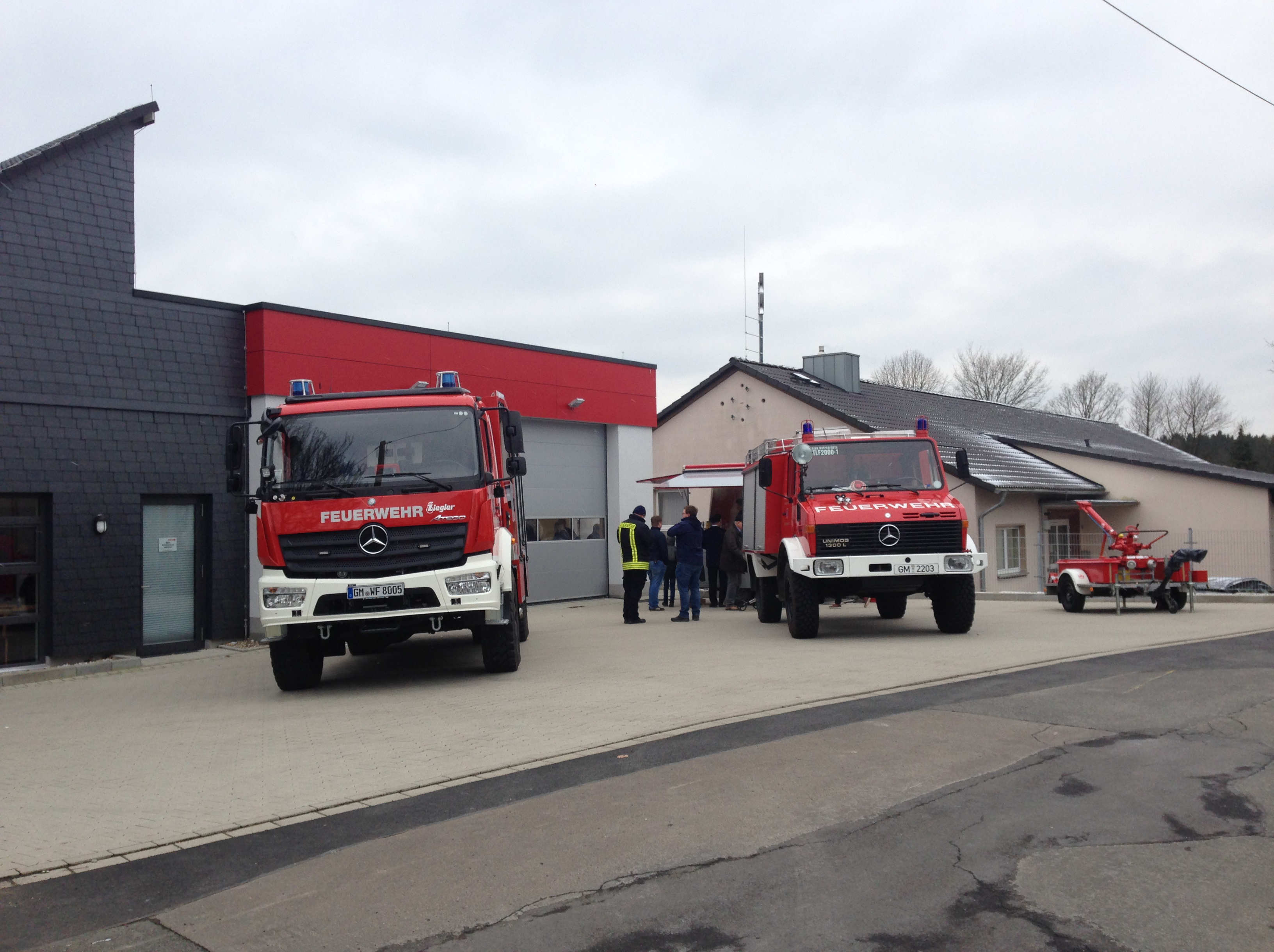 Einweihung des Feuerwehrgerätehaus der Löschgruppe Wipperfeld